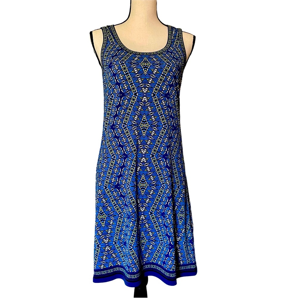 Max Studio Ladies Print Keyhole Back Dress